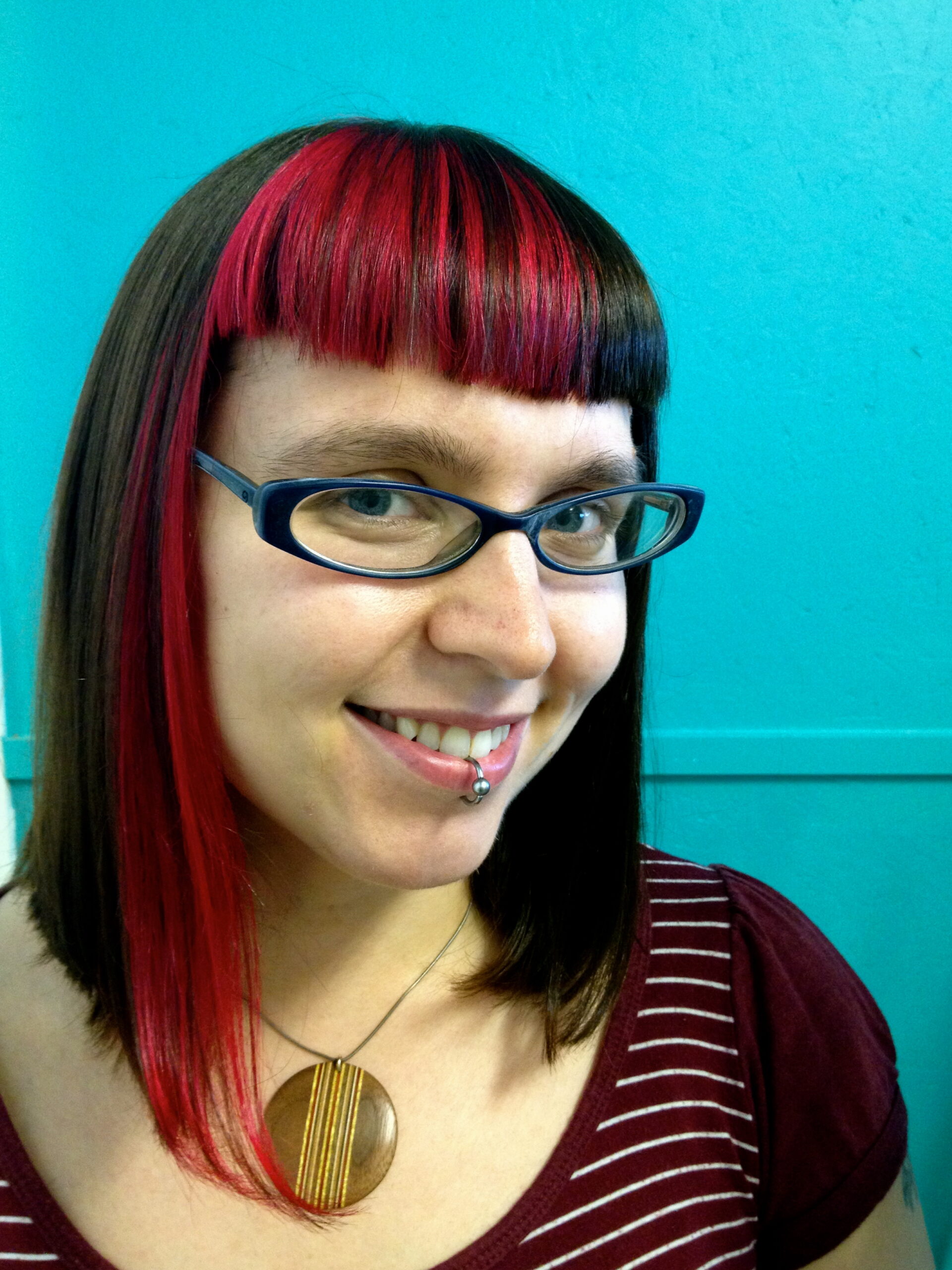 Transformation #2. Super hero hair.