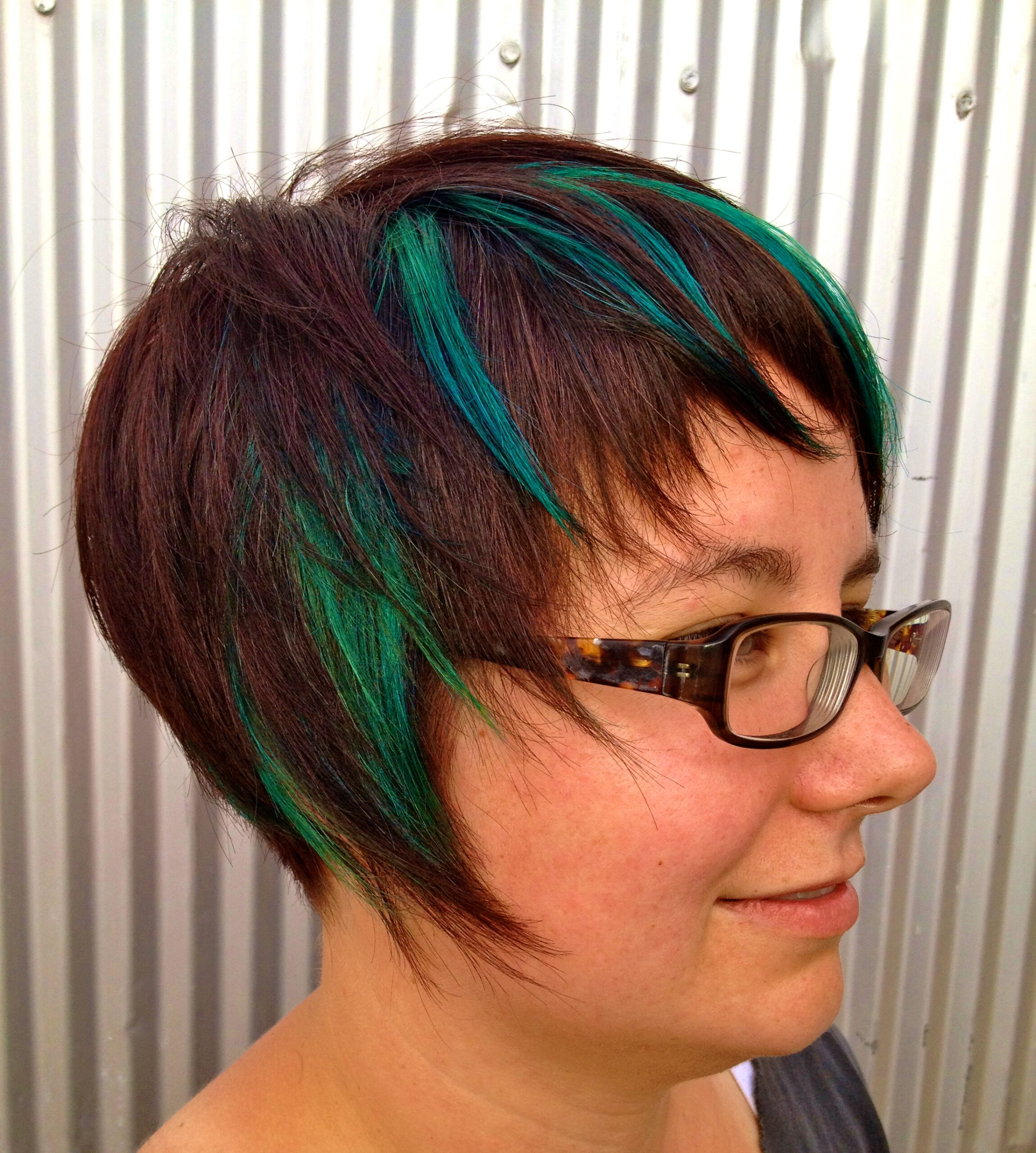 Protected: Peek-a-boo highlights- Star pattern foil.