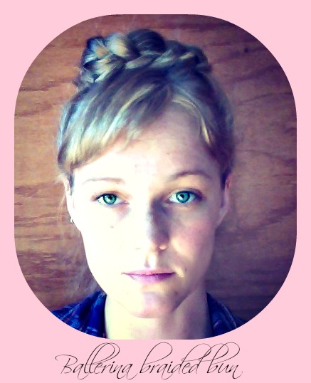 DIY hair friday: Braided ballerina bun!