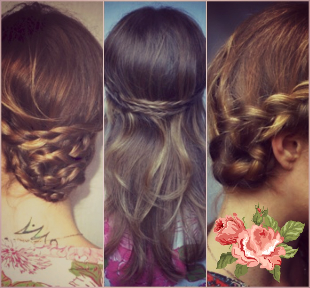3 perfect #DIYhair styles to channel Spring.