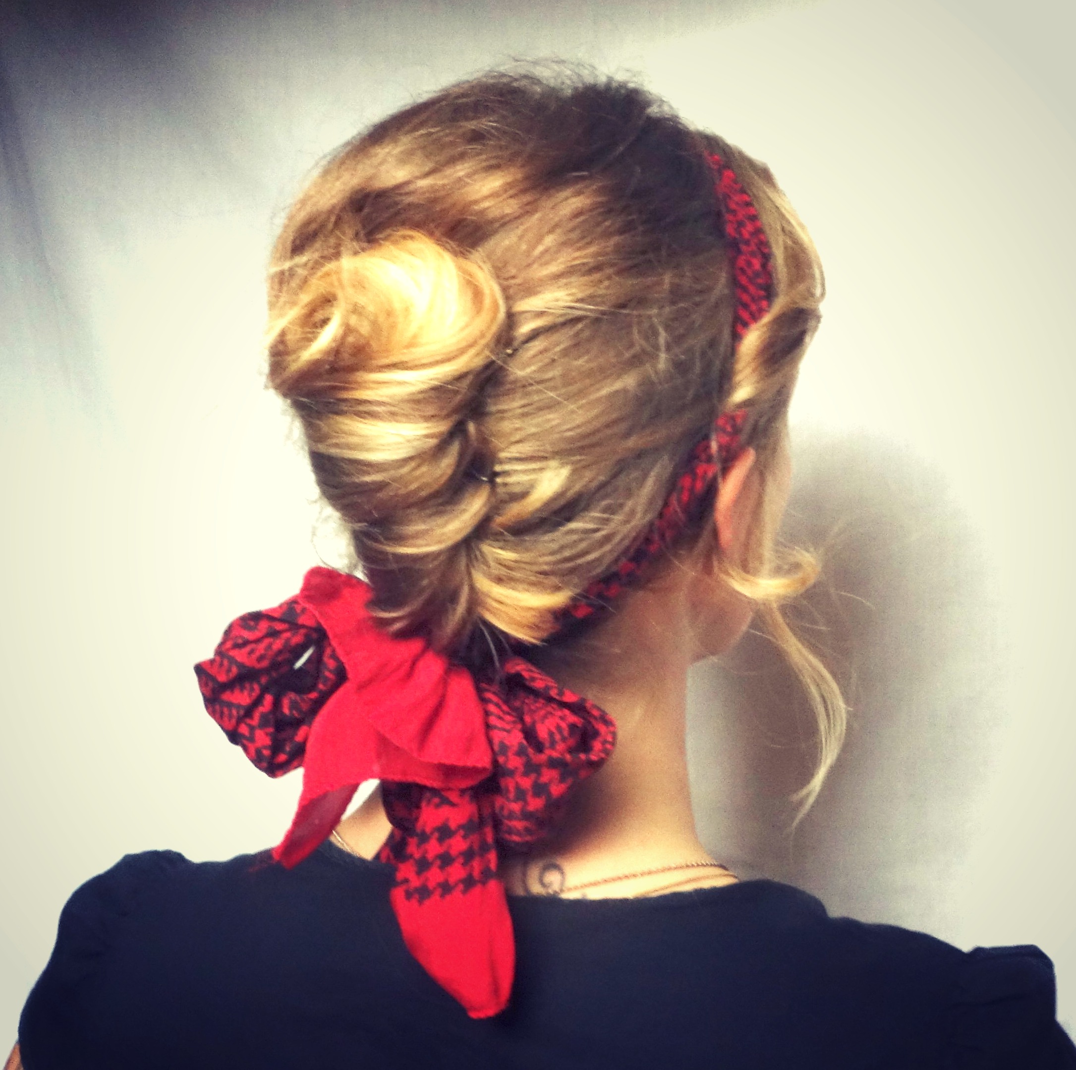 12 chic ways to style a scarf in your hair……