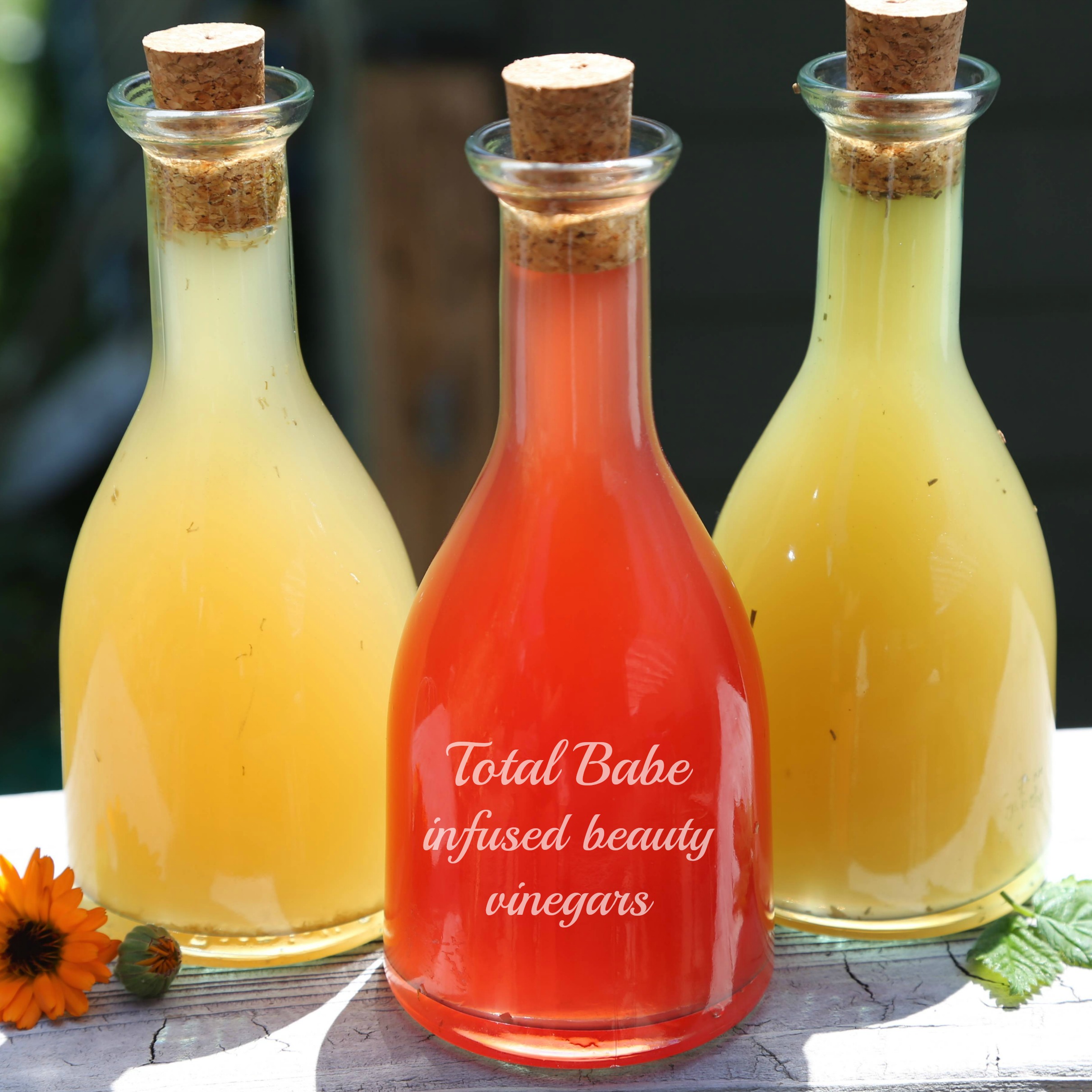 Total Babe Hair: Infused Beauty Vinegars.