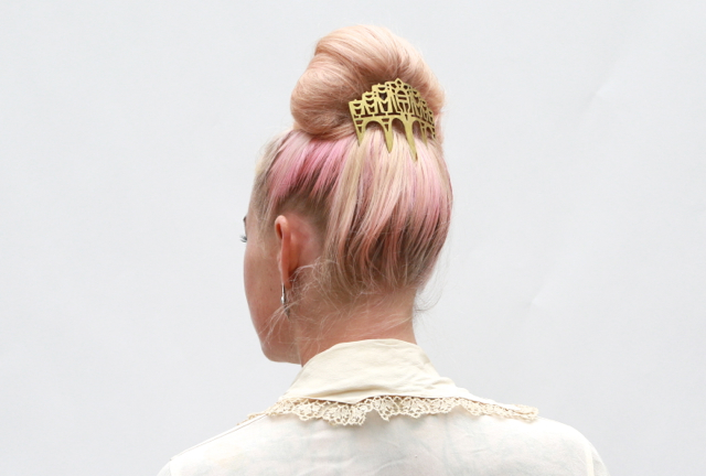 NJ and HTHG Rock Your Buns Hair Comb Video