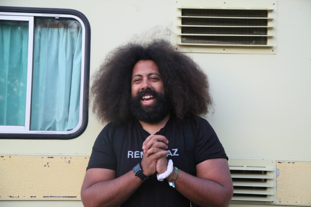 Reggie Watts, Flower-hawks, and being the fair.